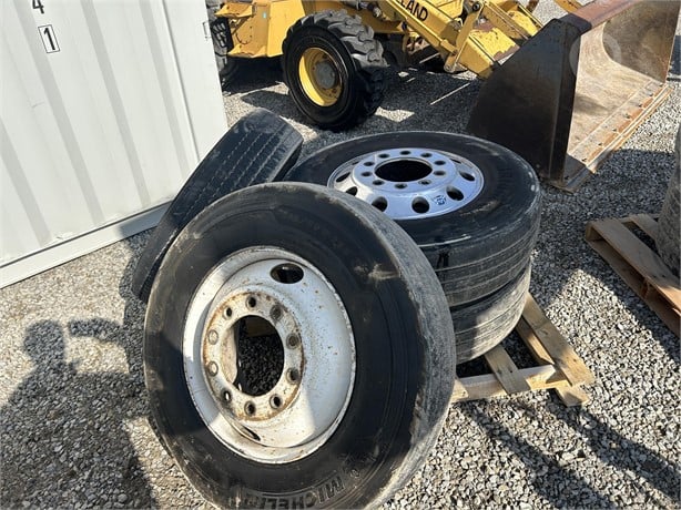 4 SEMI STEER TIRES & RIMS Used Wheel Truck / Trailer Components auction results