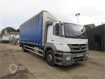 2014 MERCEDES-BENZ AXOR 1824 Used Curtain Side Trucks for sale
