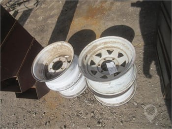 CHEVROLET 6 BOLT WHITE SPOKE Used Wheel Truck / Trailer Components auction results