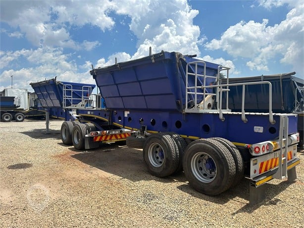 2019 AFRIT 18 CUBE INTERLINK SIDE TIPPER Used Tipper Trailers for sale
