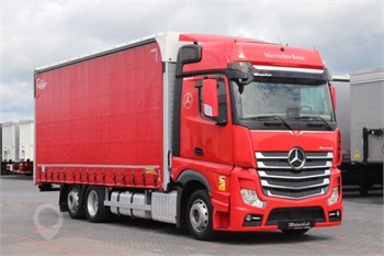 2019 MERCEDES-BENZ ACTROS 2548 Used Dropside Flatbed Trucks for sale