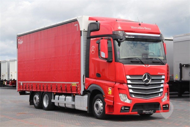 2019 MERCEDES-BENZ ACTROS 2548 Used Dropside Flatbed Trucks for sale