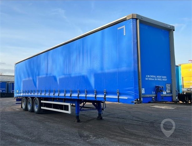 2015 LAWRENCE DAVID TRI AXLE Used Curtain Side Trailers for sale