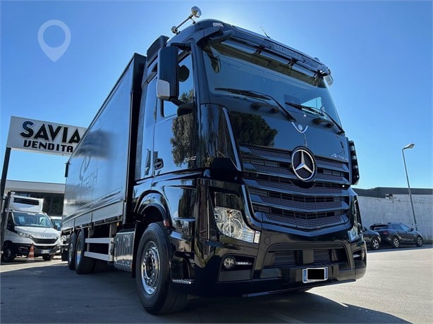 2017 MERCEDES-BENZ ACTROS 2542 Used Curtain Side Trucks for sale