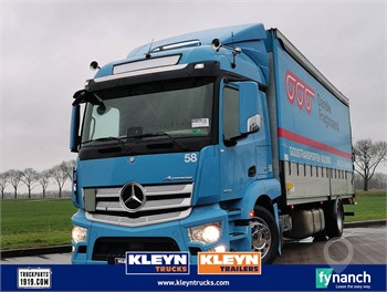 2017 MERCEDES-BENZ ACTROS 1830 Used Curtain Side Trucks for sale