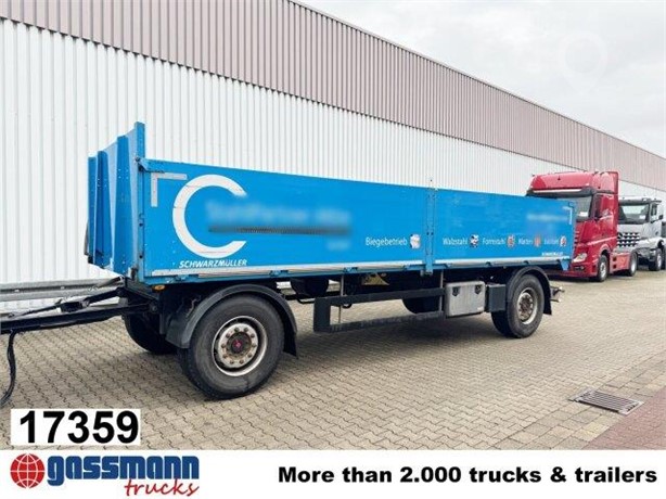 2018 SCHWARZMÜLLER T-SERIE T-SERIE, TOP-ZUSTAND Used Dropside Flatbed Trailers for sale