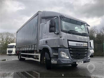 2015 DAF CF220 Used Curtain Side Trucks for sale