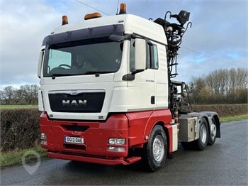 2013 MAN TGX 26.480 Used Tractor with Crane for sale