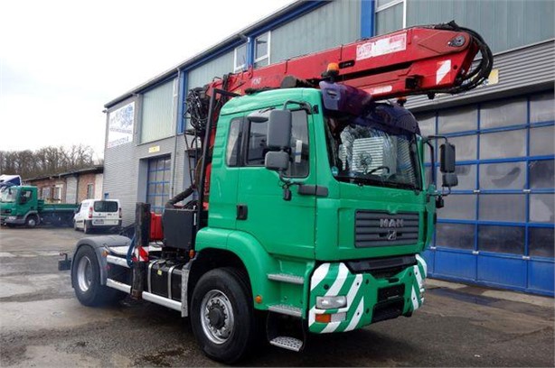 2007 MAN TGA 18.400 Used Tractor with Crane for sale