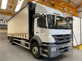 2011 MERCEDES-BENZ AXOR 2533 Used Curtain Side Trucks for sale