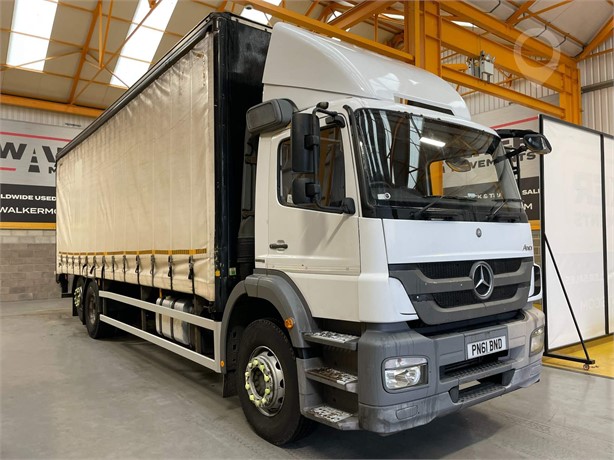 2011 MERCEDES-BENZ AXOR 2533 Used Curtain Side Trucks for sale