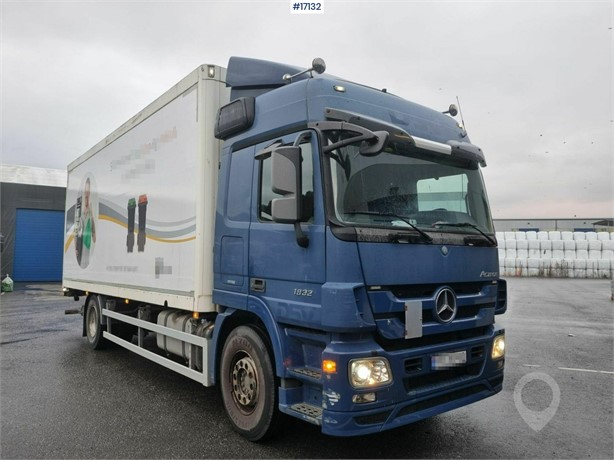 2012 MERCEDES-BENZ ACTROS 1832 Used Box Trucks for sale