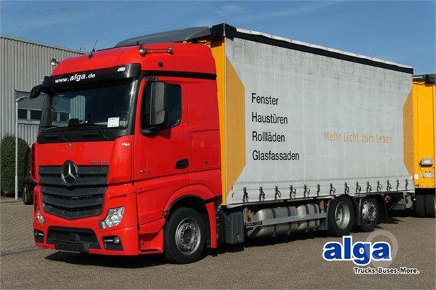 2018 MERCEDES-BENZ ACTROS 2542 Used Curtain Side Trucks for sale