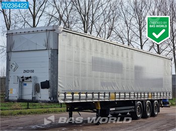 2018 SCHMITZ CARGOBULL SCB*S3T 3 AXLES SLIDING ROOF EDSCHA Used Curtain Side Trailers for sale