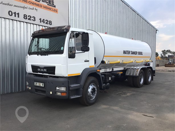 2018 MAN TGA 26.280 Used Water Tanker Trucks for sale