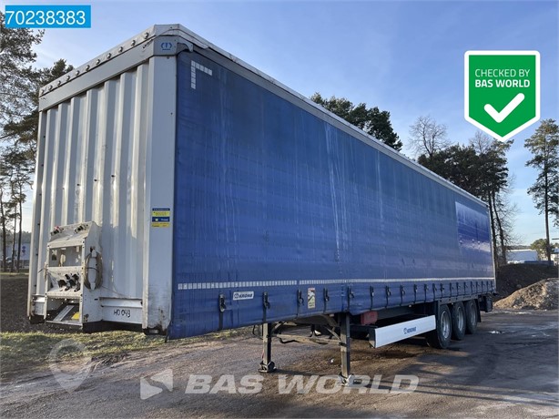 2017 KRONE SD 3 AXLES ANTI VANDALISMUS PLANE SLIDING ROOF Used Curtain Side Trailers for sale
