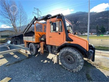 1994 MERCEDES-BENZ UNIMOG 140 Used Crane Trucks for sale