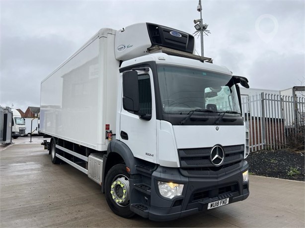 2018 MERCEDES-BENZ ANTOS 1824 Used Refrigerated Trucks for sale