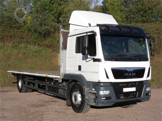 2017 MAN TGM 18.250 Used Standard Flatbed Trucks for sale