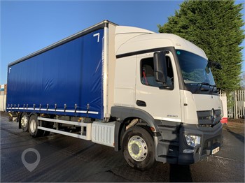 2019 MERCEDES-BENZ ACTROS 2530 Used Curtain Side Trucks for sale