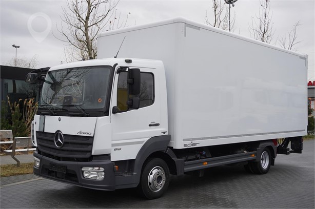 2018 MERCEDES-BENZ ATEGO 818 Used Box Trucks for sale