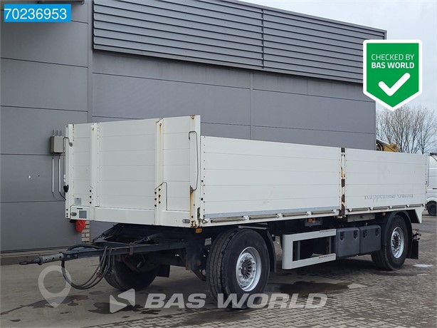 2016 DINKEL 9.19 m x 254 cm Used Dropside Flatbed Trailers for sale