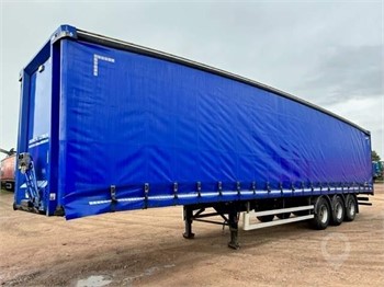 2012 DON BUR 2012 4.37M TEARDROP CURTAIN SIDED TRAILER Used Curtain Side Trailers for sale