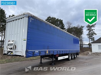 2017 KRONE SD 3 AXLES ANTI VANDALISMUS PLANE SLIDING ROOF Used Curtain Side Trailers for sale