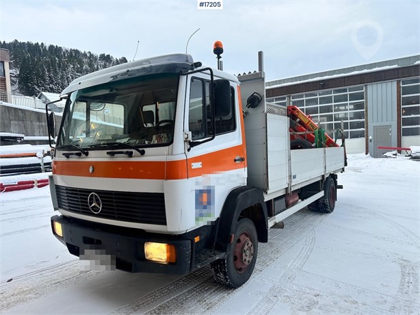 1991 MERCEDES-BENZ 817 Used Snowplow Municipal Trucks for sale