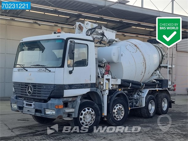 2001 MERCEDES-BENZ ACTROS 3240 Used Concrete Trucks for sale