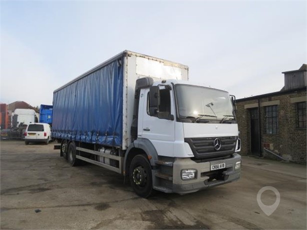 2007 MERCEDES-BENZ AXOR 2529 Used Curtain Side Trucks for sale