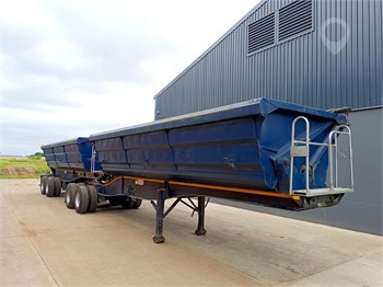 2011 SA TRUCK BODIES 45M3 SIDE TIPPER LINK Used Tipper Trailers for sale
