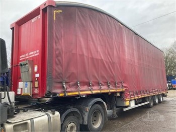2014 DON BUR STEPFRAME Used Curtain Side Trailers for sale