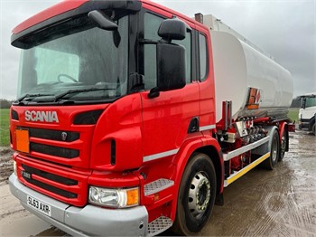 2013 SCANIA P320 Used Fuel Tanker Trucks for sale