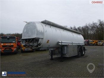 1998 MAGYAR OIL TANK INOX 20 M3 / 11 COMP + PUMP/COUNTER Used Chemical Tanker Trailers for sale