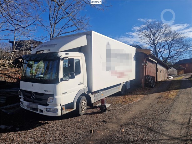 2014 MERCEDES-BENZ ATEGO 818 Used Box Trucks for sale