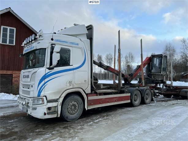 2018 SCANIA R650 Used Holztransporter zum verkauf