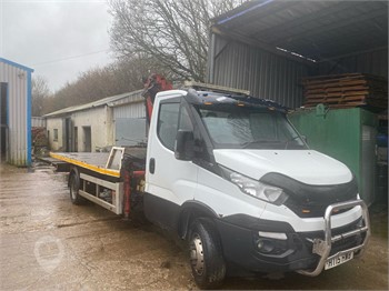 2015 IVECO DAILY 72C18 Used Dropside Crane Vans for sale