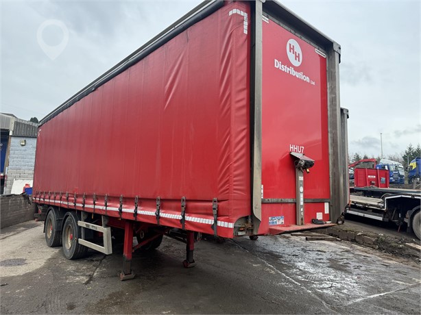 2015 MONTRACON Used Curtain Side Trailers for sale