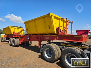 2008 TOP TRAILER SIDE TIPPER LINK Used Tipper Trailers for sale