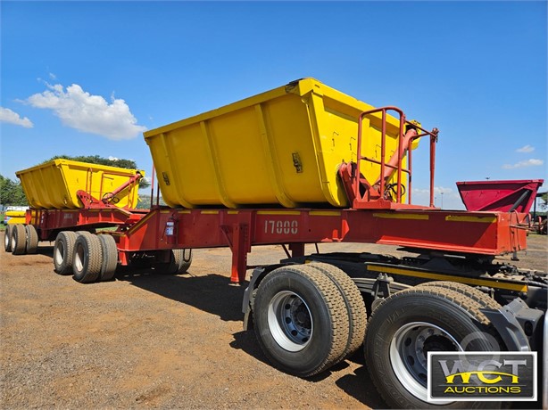 2008 TOP TRAILER SIDE TIPPER LINK Used Tipper Trailers for sale