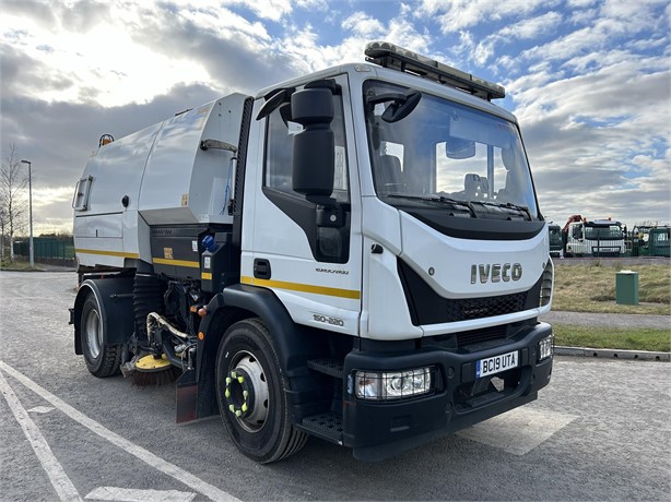 2019 IVECO EUROCARGO 150-220 Used Kehrmaschine Kommunalfahrzeuge zum verkauf