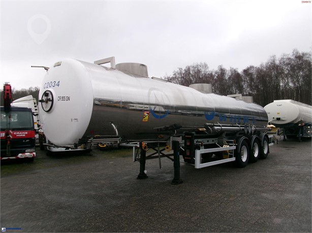 1999 MAGYAR CHEMICAL TANK INOX 22.5 M3 / 1 COMP ADR 29-05-2024 Used Chemical Tanker Trailers for sale