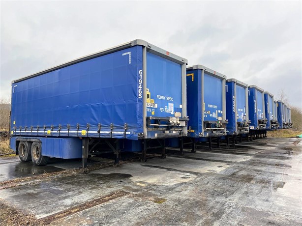 2012 SDC TANDEM URBAN Used Curtain Side Trailers for sale