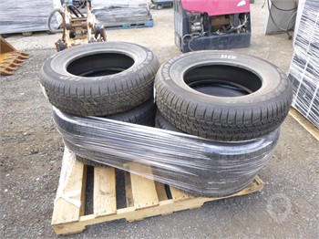 (1) LOT OF (6) UN-USED GOODYEAR WRANGLER P215/70R1 Used Tyres Truck / Trailer Components auction results