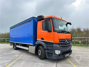 2014 MERCEDES-BENZ ANTOS 1824 Used Curtain Side Trucks for sale