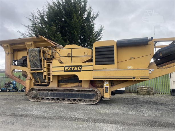 2008 EXTEC C12 Used Crusher Aggregate Equipment for sale