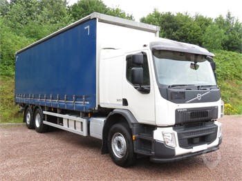 2018 VOLVO FE320 Used Curtain Side Trucks for sale
