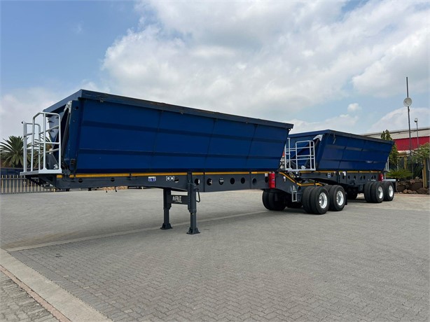 2019 AFRIT 45 CUBE SIDE TIPPER LINK Used Tipper Trailers for sale