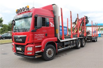 2015 MAN TGS 26.480 BL Used Timber Trucks for sale
